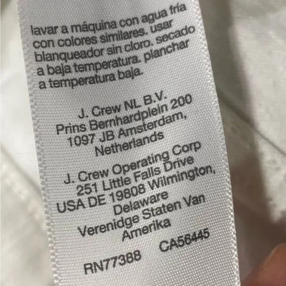 Madewell White Mid-Rise Skinny Crop Jeans 29x27 NWT - Picture 10 of 14